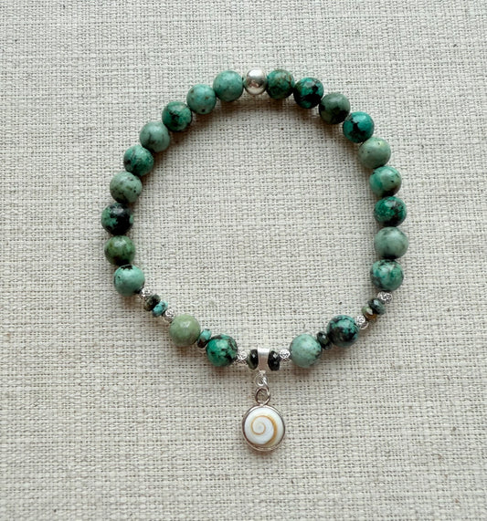 AFRICAN TURQUOISE BRACELET