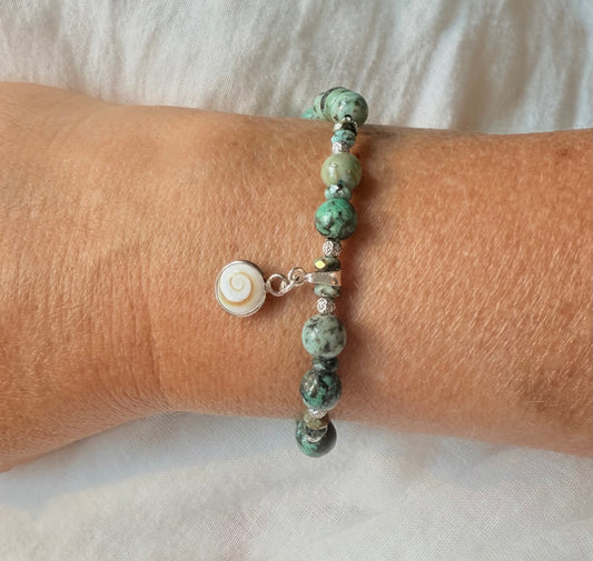 AFRICAN TURQUOISE BRACELET