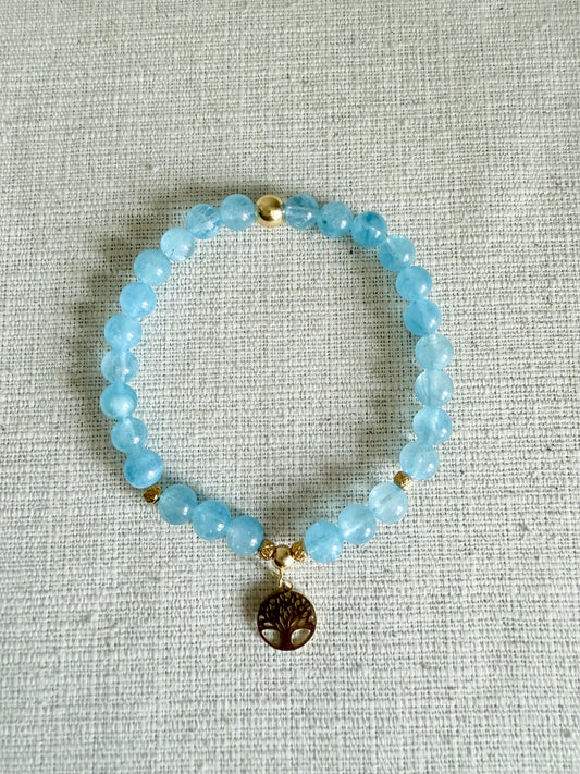 AIGUE MARINE BRACELET